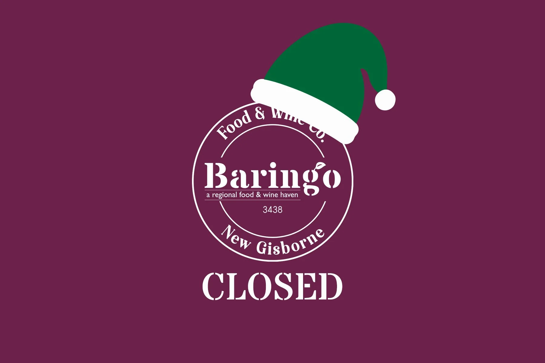 Closed - Christmas Day