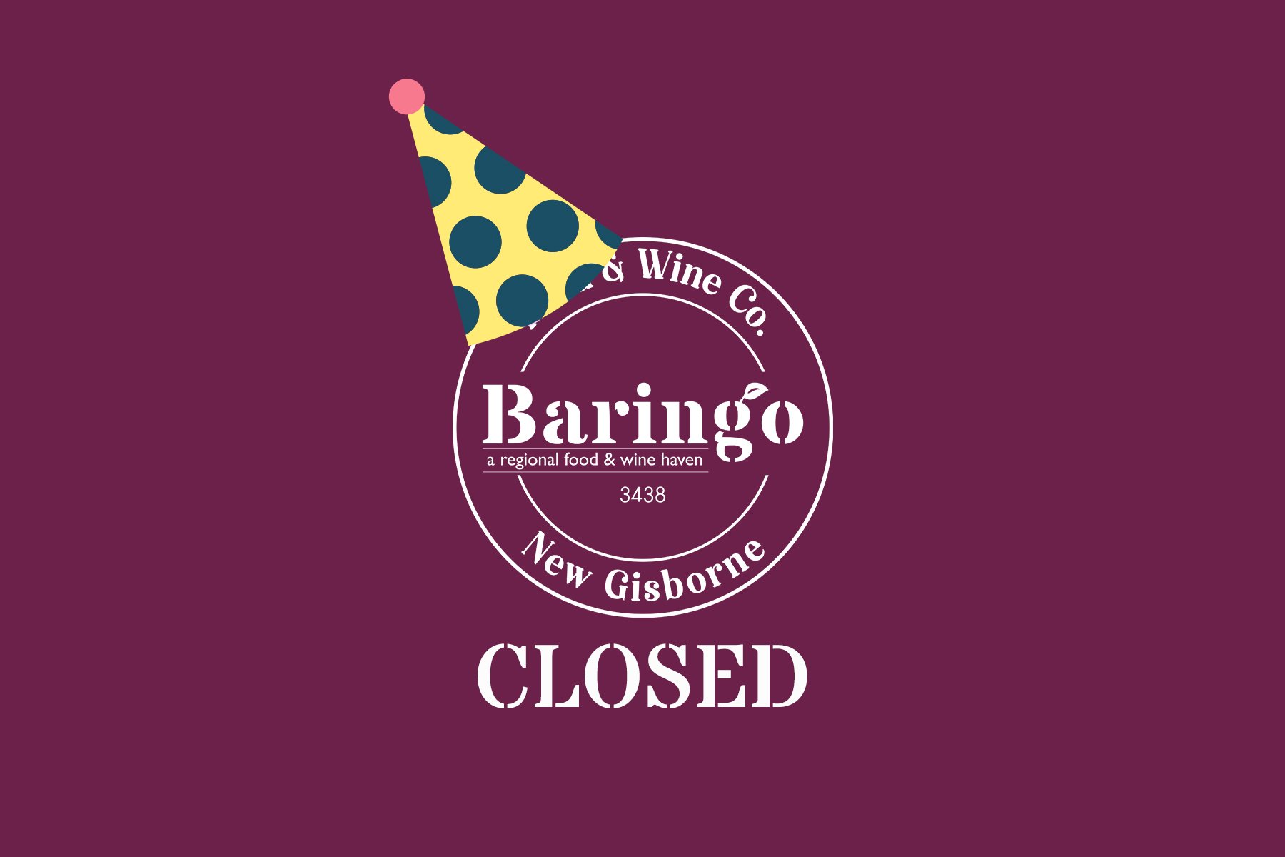 Closed - New Years Day