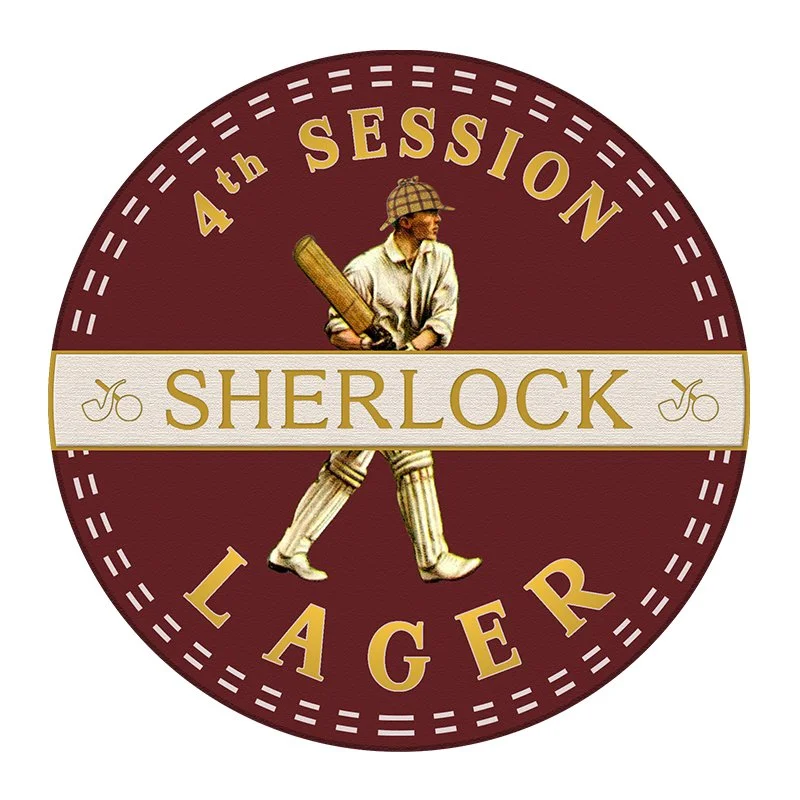 Sherlock 4th Session Lager Beer Logo