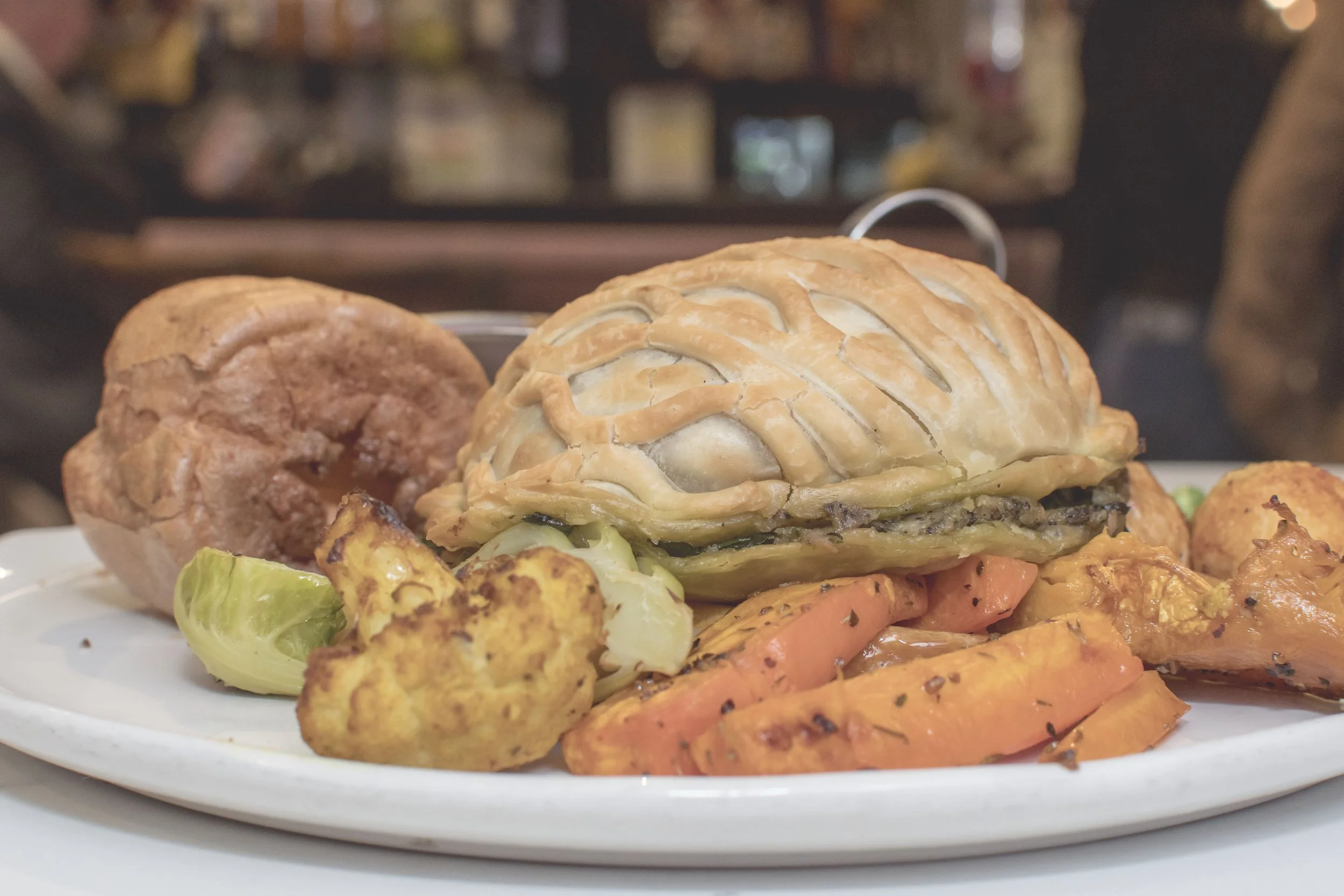 Festive Mushroom Wellington