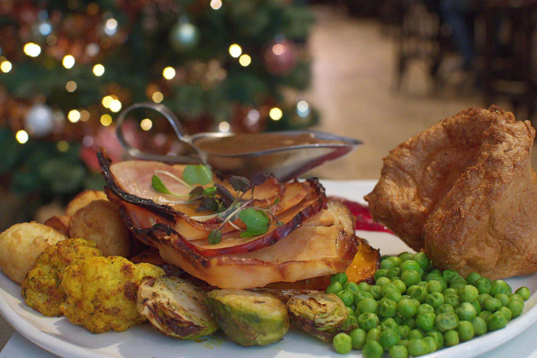 Christmas Roast Turkey & Ham