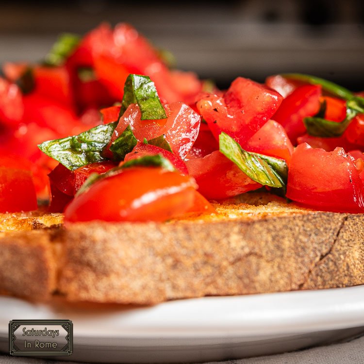 Bruschetta With Fresh Tomatoes Couldn't Be Tastier