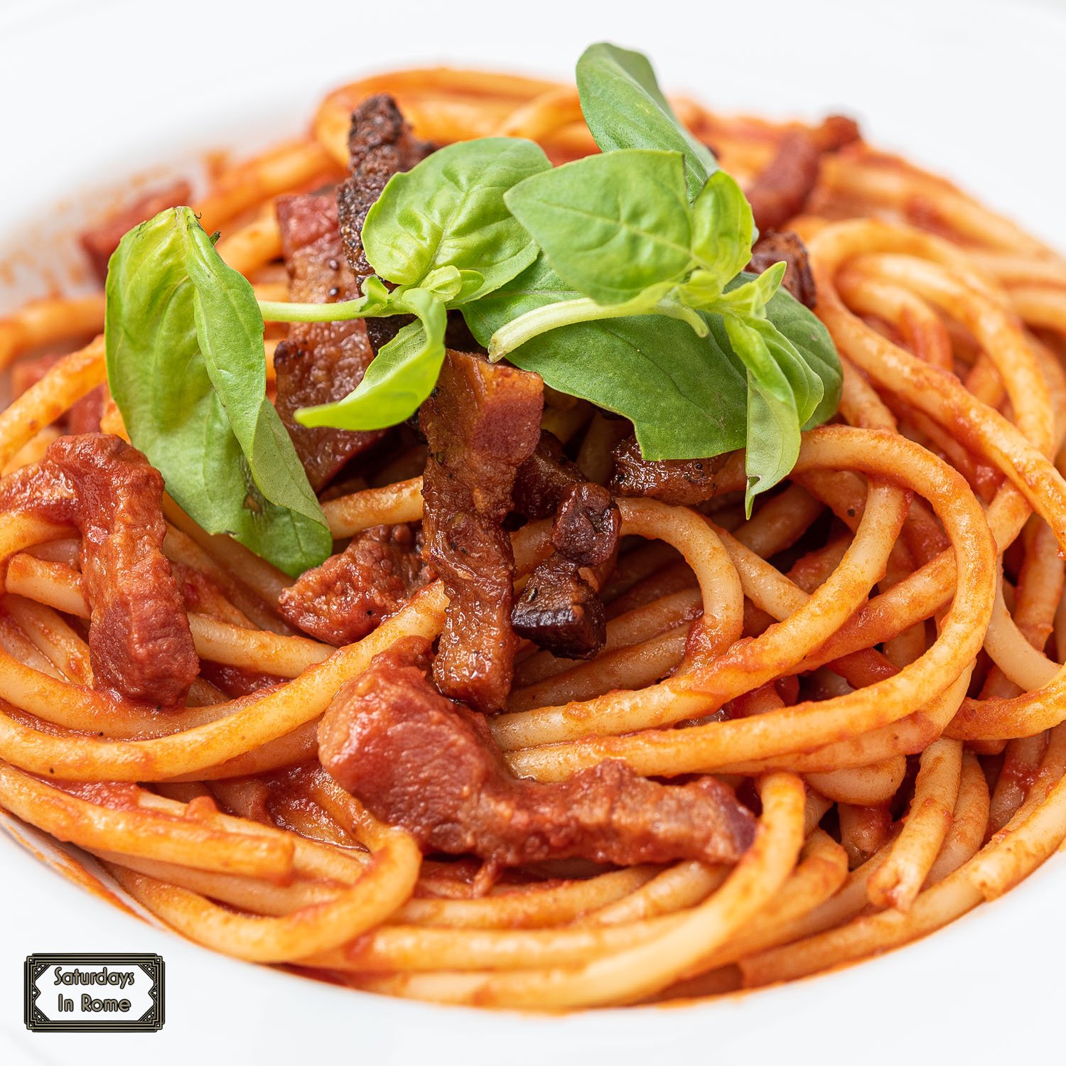 This Bucatini all'Amatriciana Recipe Is A Roman Classic