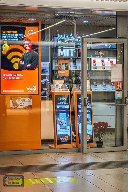 Where To Buy A SIM Card In Rome’s Termini Station