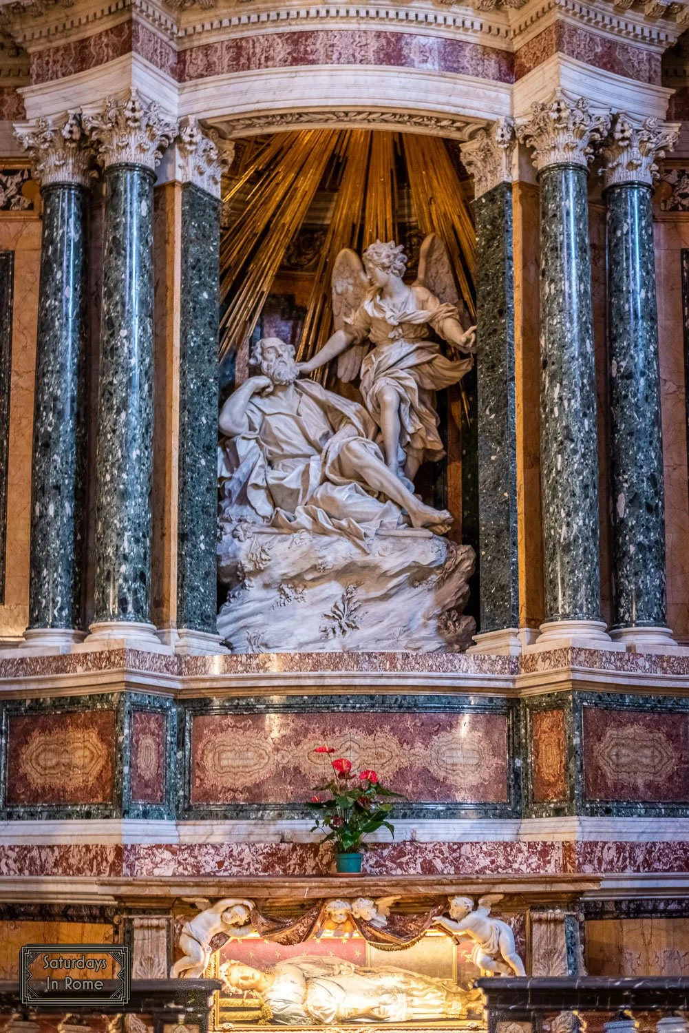 The Church of Santa Maria della Vittoria In Rome