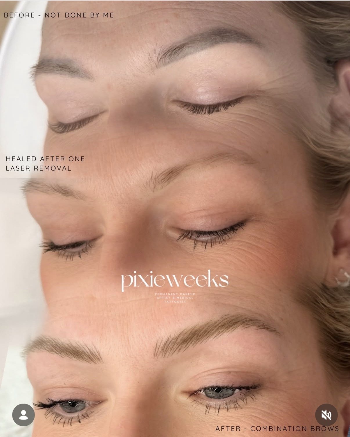 Combination Brow Rework - Fresh