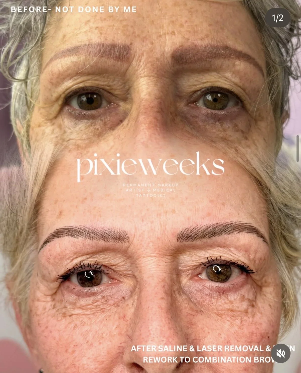 Combination Brow Rework - Fresh