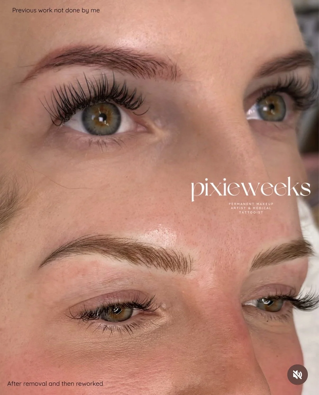Combination Brow Rework - Fresh