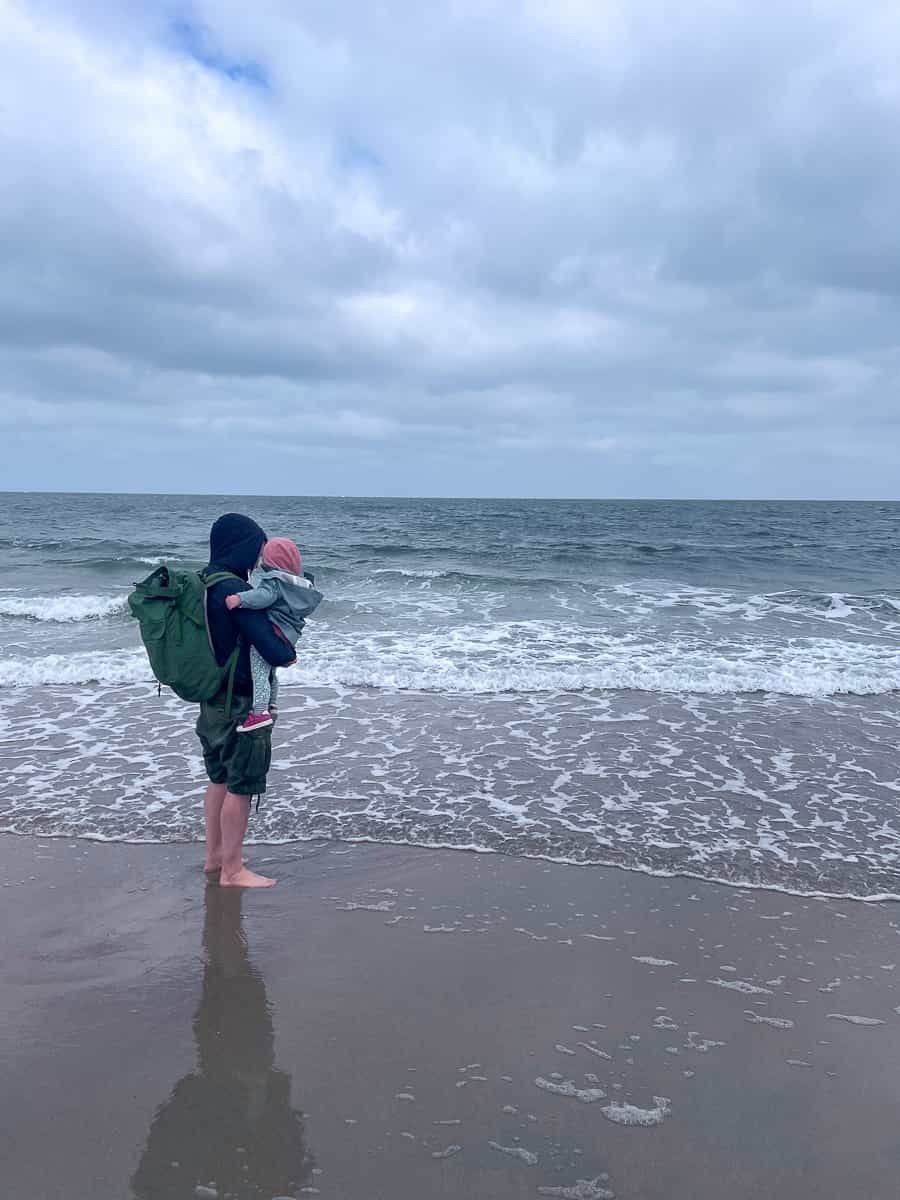 nachhaltig reisen mit Kind Holland Meer
