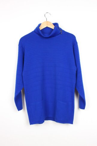 vintage shop pullover blau