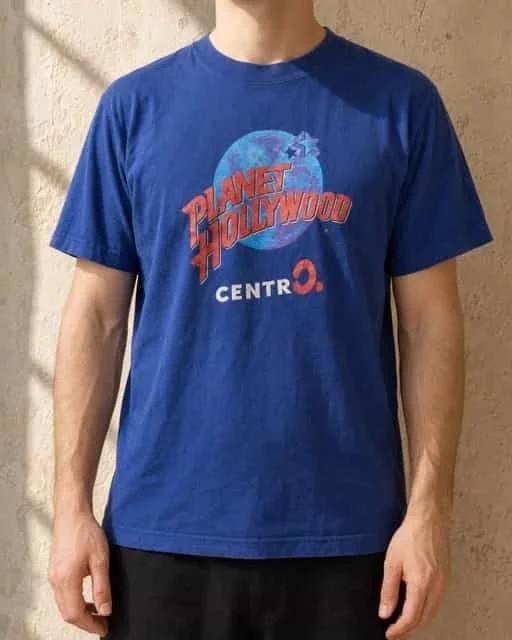 t-shirt planet hollywood vintage
