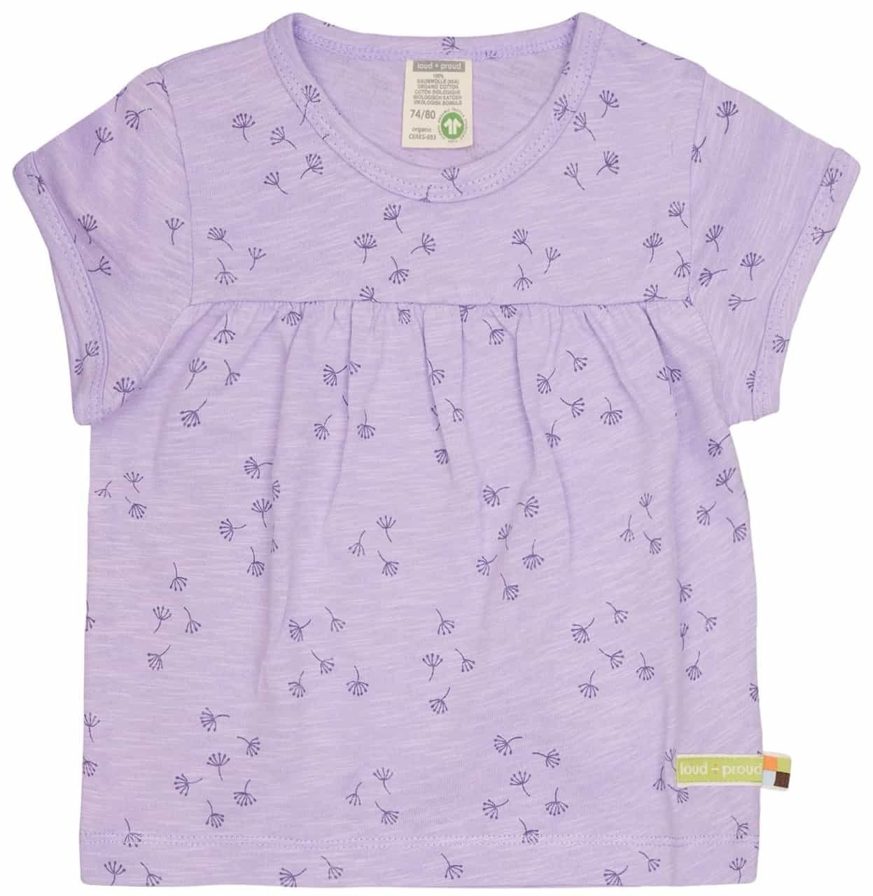 faire kinderkleidung t-shirt flieder