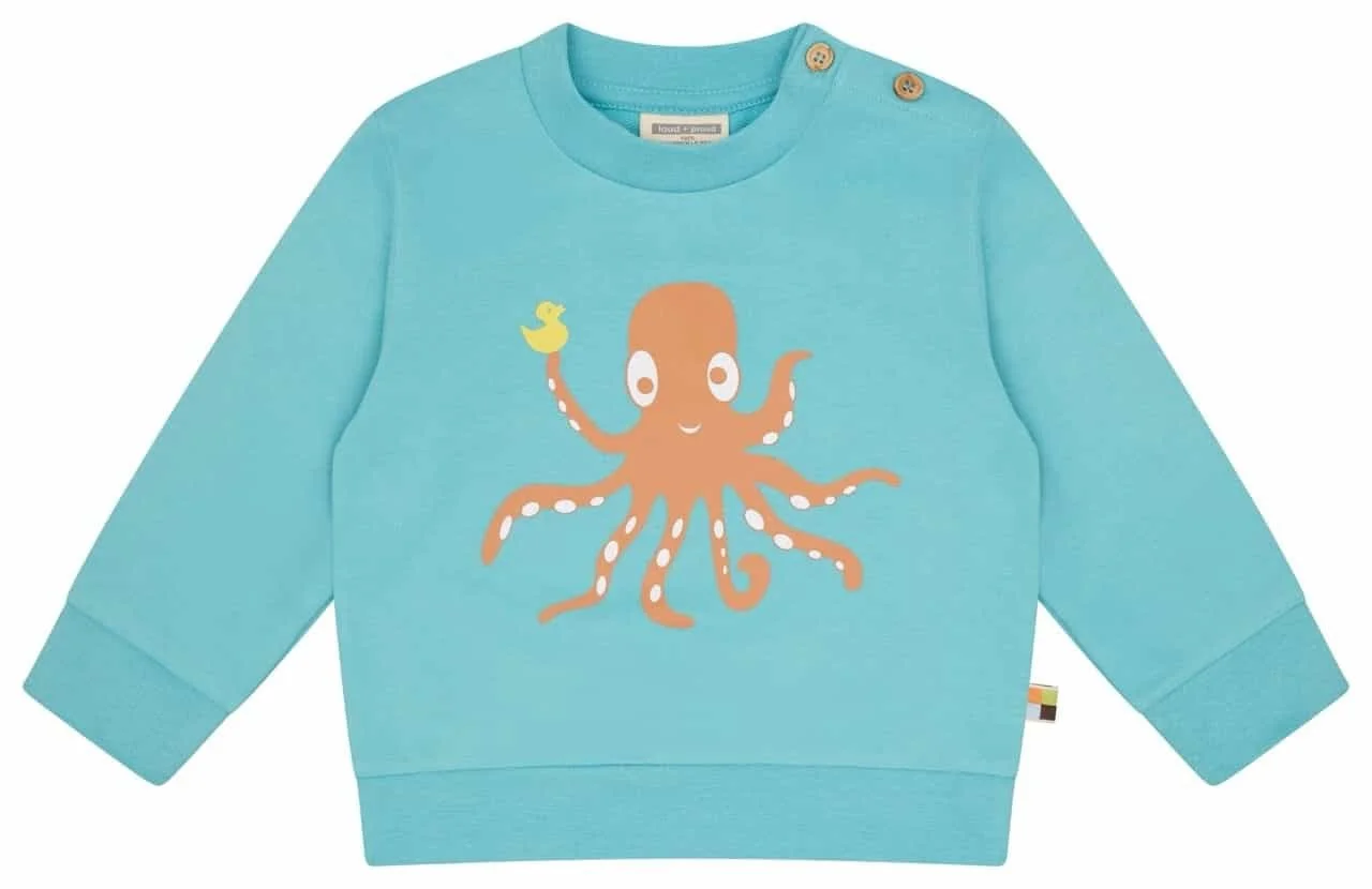 faire kinderkleidung pullover krake