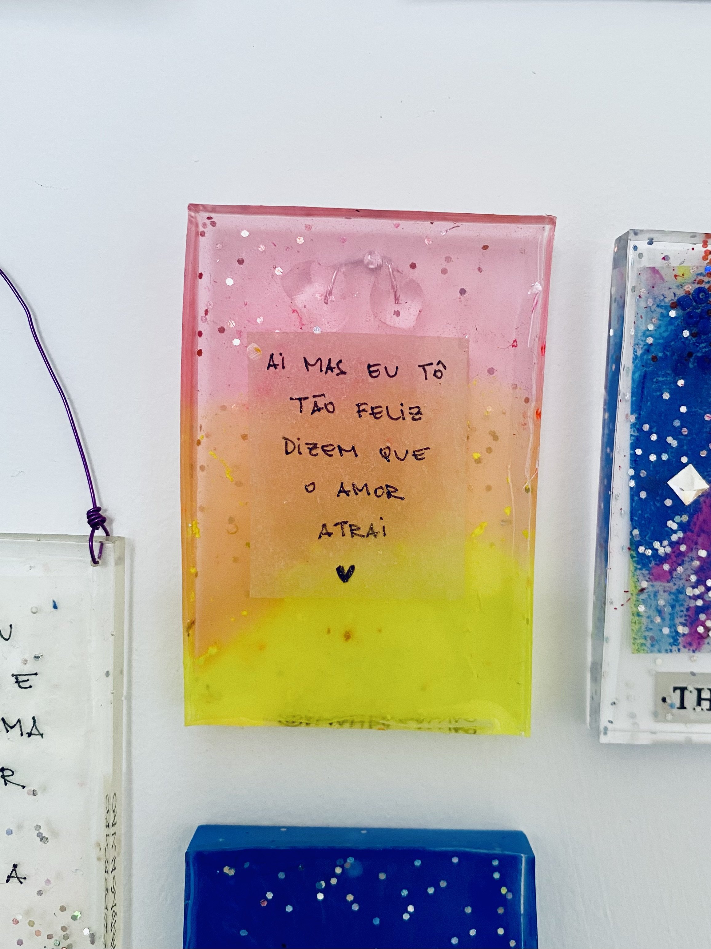 Hung on the wall