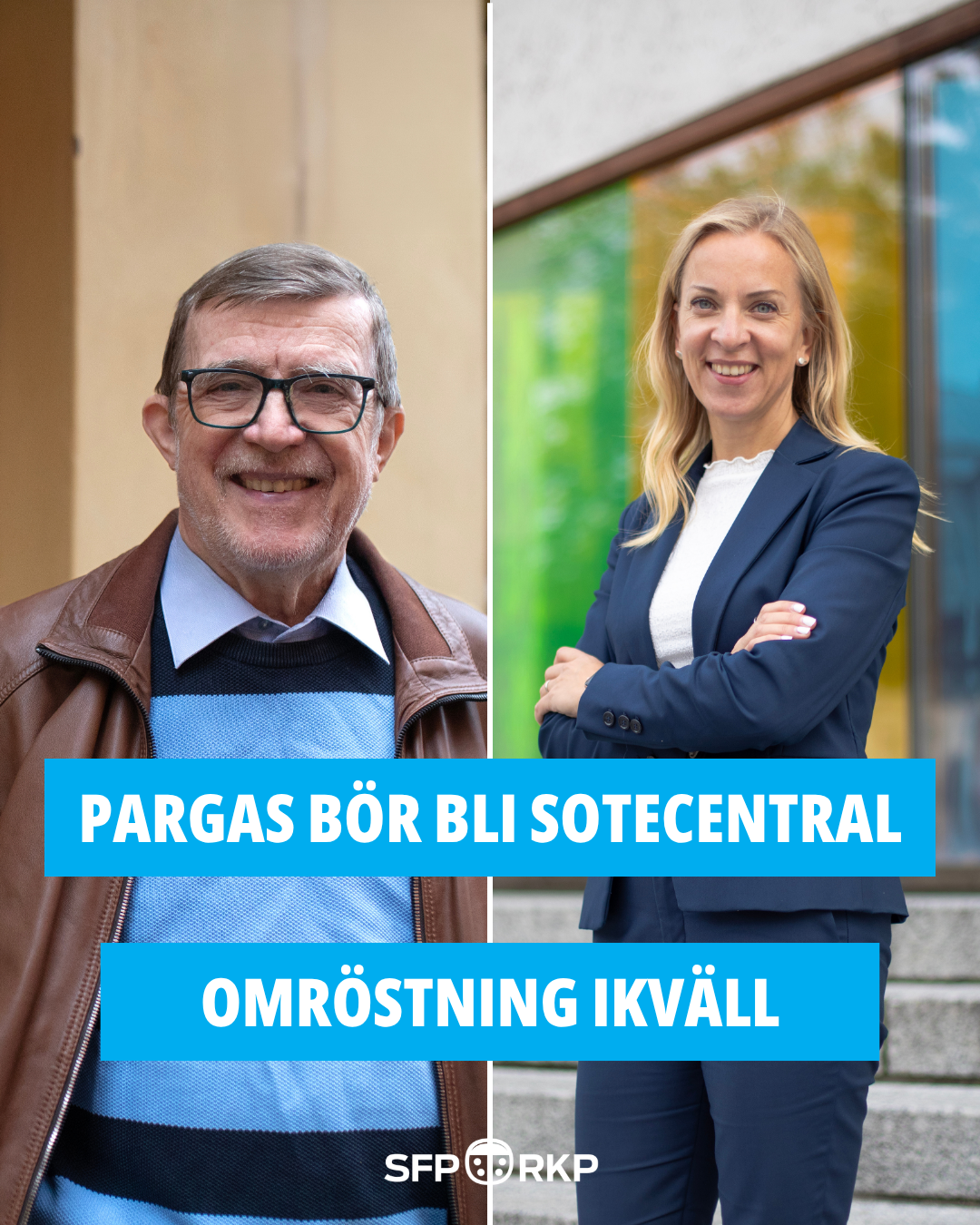Pargas behöver mer än en hälsostation – SFP föreslår status som social- och hälsocentral