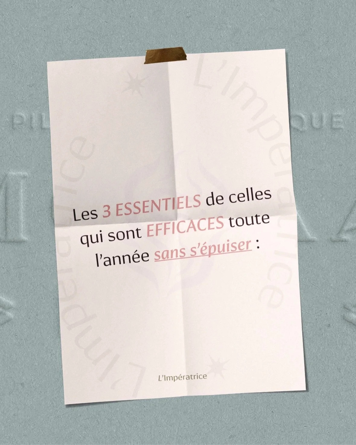 Une sage voix m&rsquo;a r&eacute;cemment dit* &ldquo;c&rsquo;est un marathon, pas un sprint. Si tu veux tenir, m&eacute;nage toi&rdquo;.

Alors plut&ocirc;t que de courir partout comme un poulet sans t&ecirc;te, laisse moi &ecirc;tre la petite main d