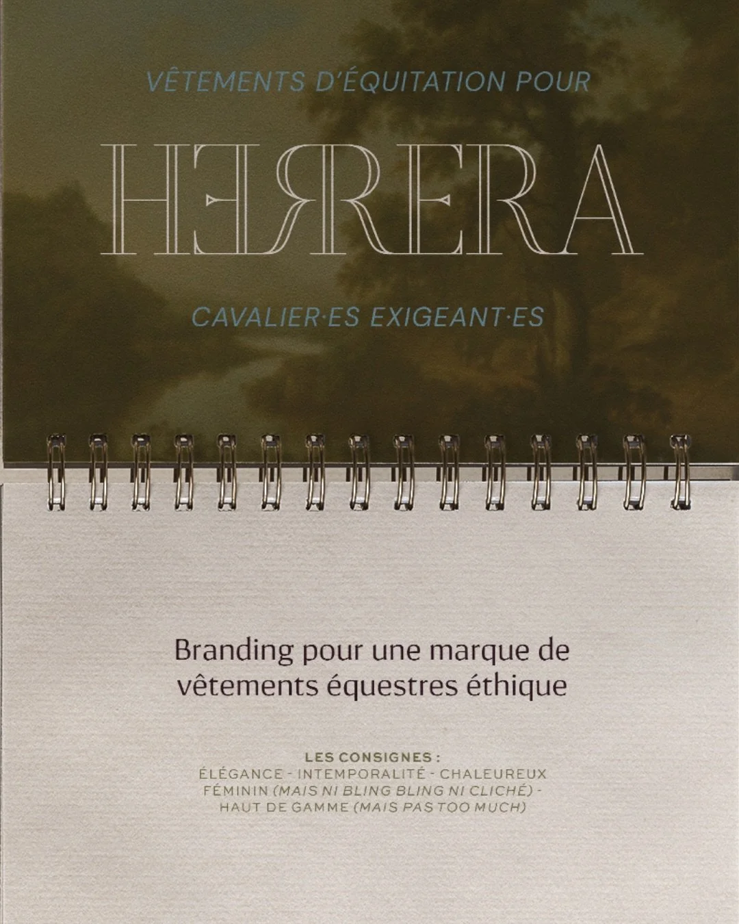 Et on dit bonjour &agrave; l&rsquo;identit&eacute; visuelle de Herrera ! 🎠

Herrera, c&rsquo;est une marque de v&ecirc;tements &eacute;questres. Non sorry - c&rsquo;est une marque MADE IN FRANCE, &eacute;thique et innovante, cr&eacute;&eacute;e par 