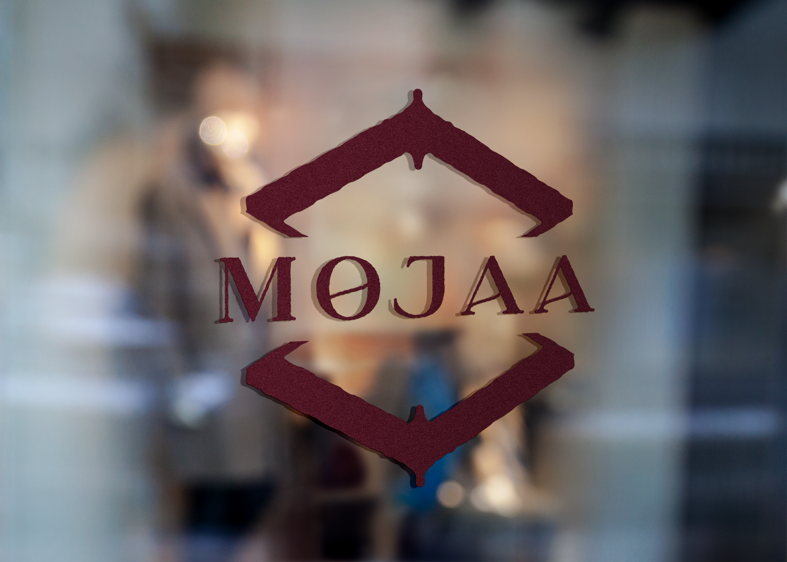 Identité visuelle petit budget Mojaa - déclinison de logo