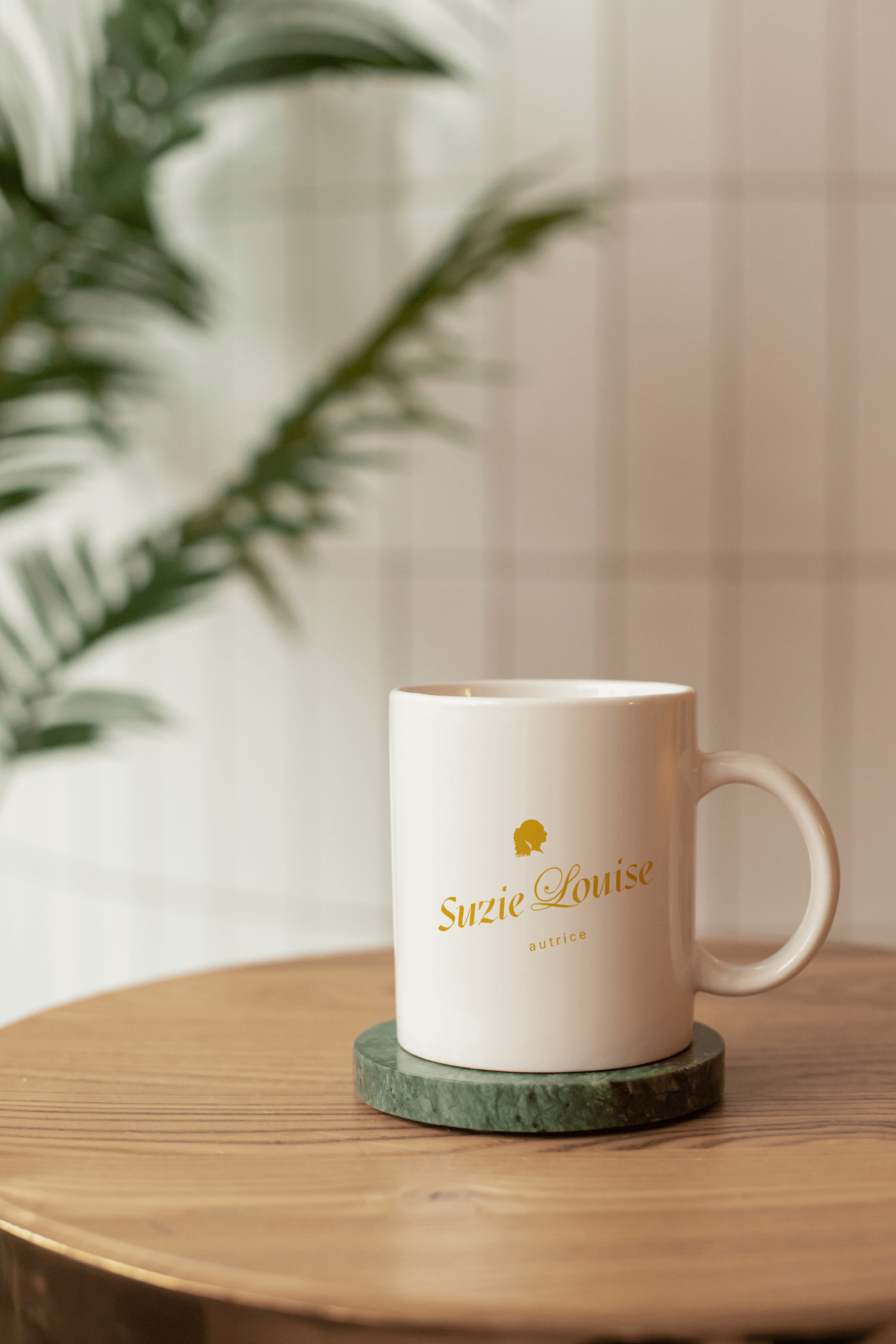 Identité visuelle petit budget - Suzie Louise - tasse