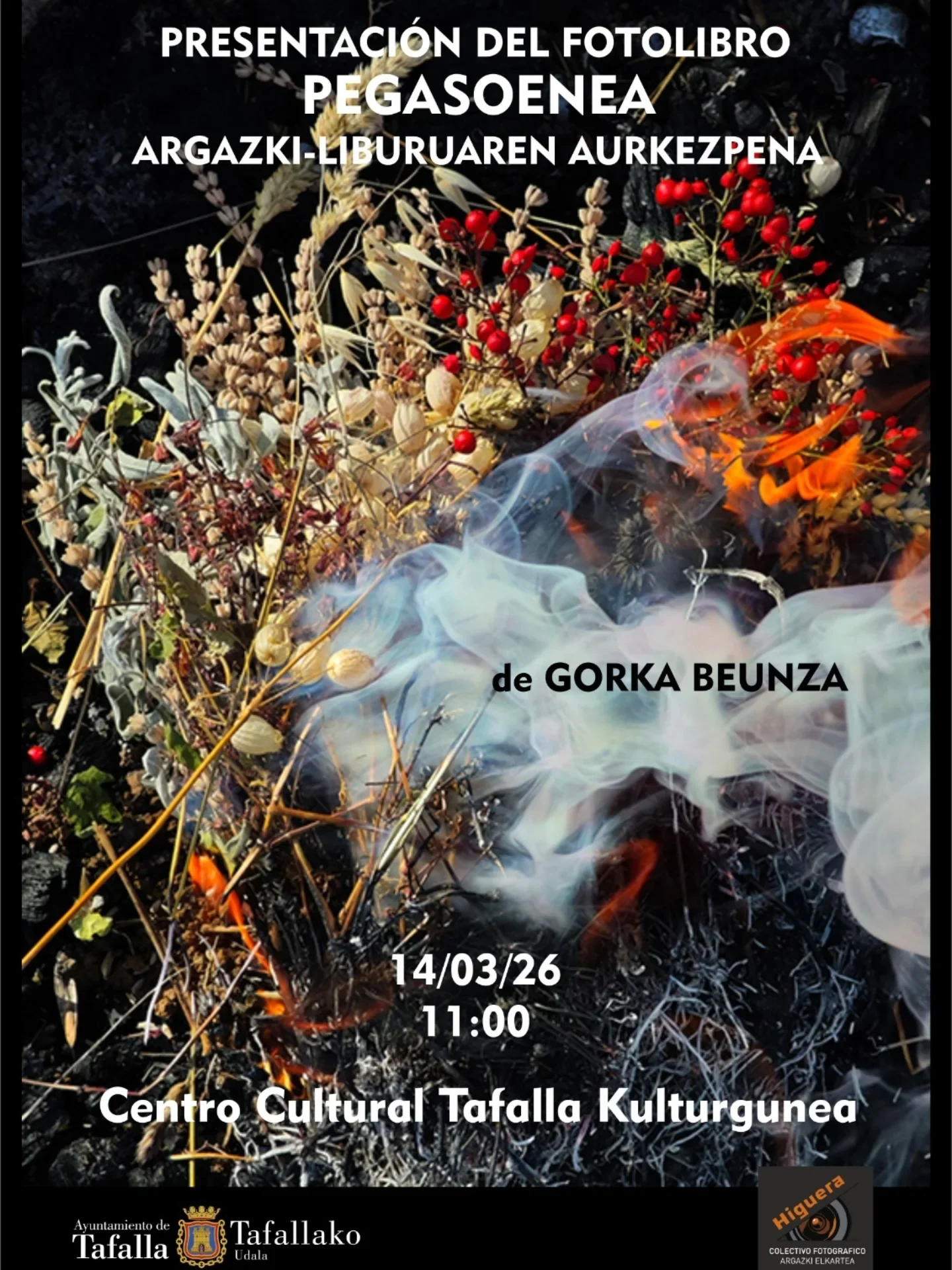 Presentación fotolibro “Pegasoenea” por Gorka Beunza.