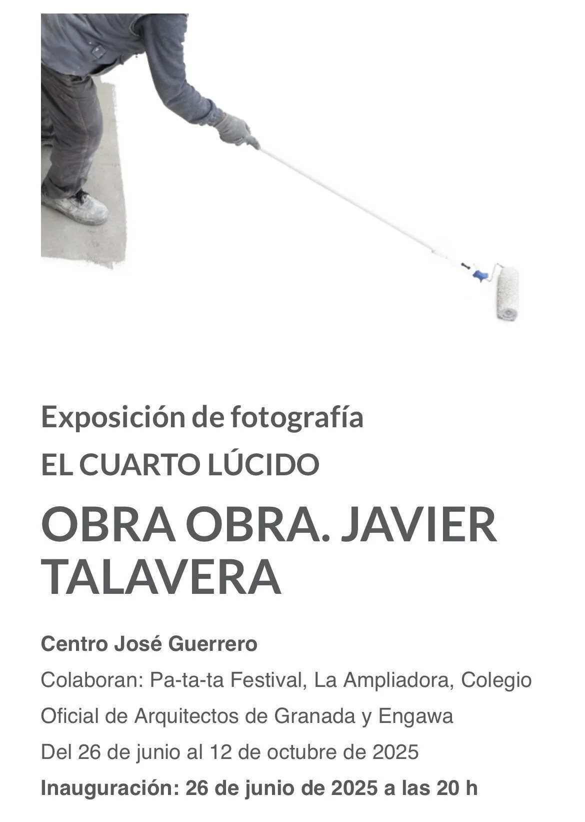 Exposición ‘Obra obra’, de Javier Talavera