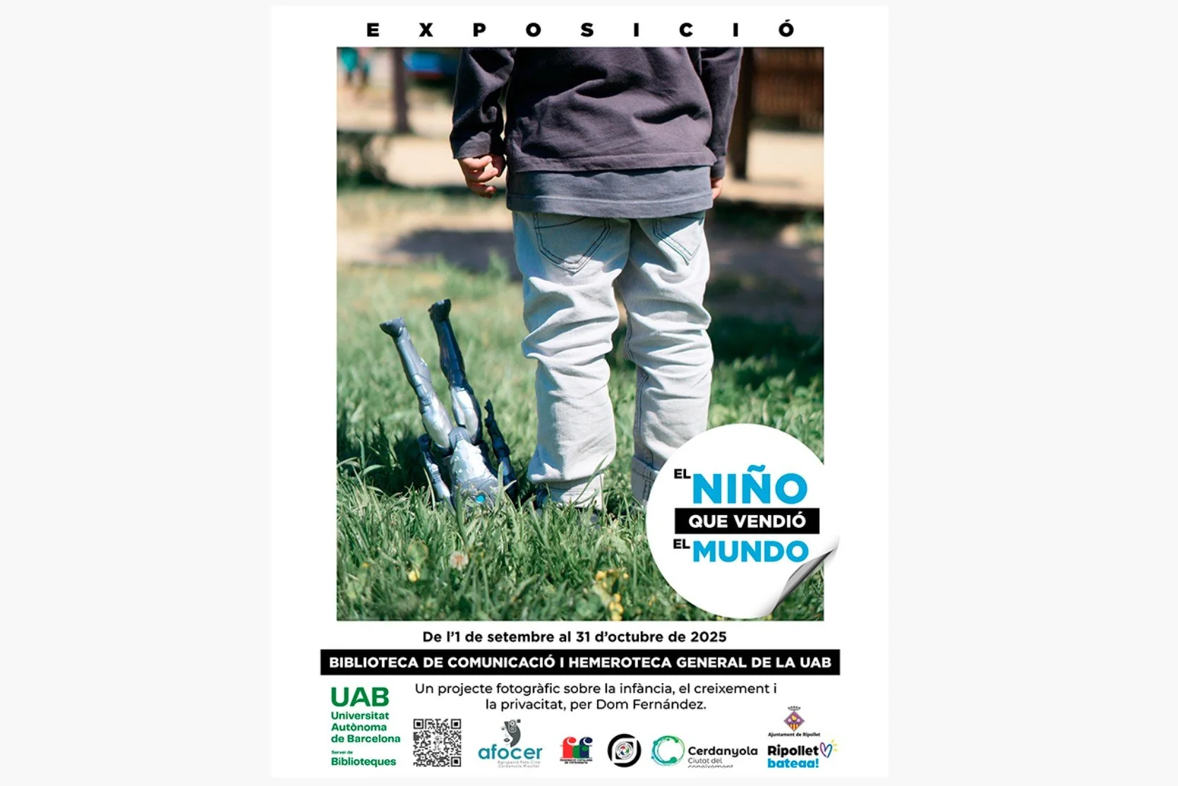 Exposición "El niño que vendió el mundo" de Dom Fernández