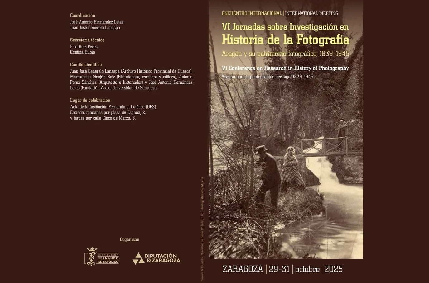 VI Jornadas sobre Investigación en Historia de la Fotografía
