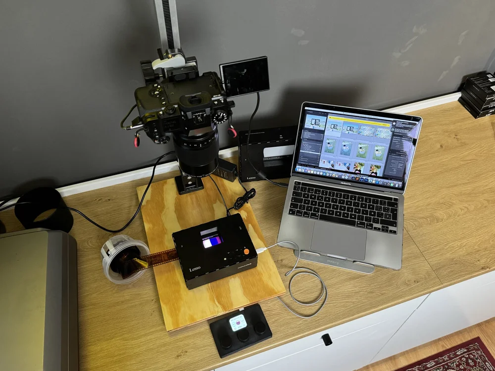 Mi set de digitalización.