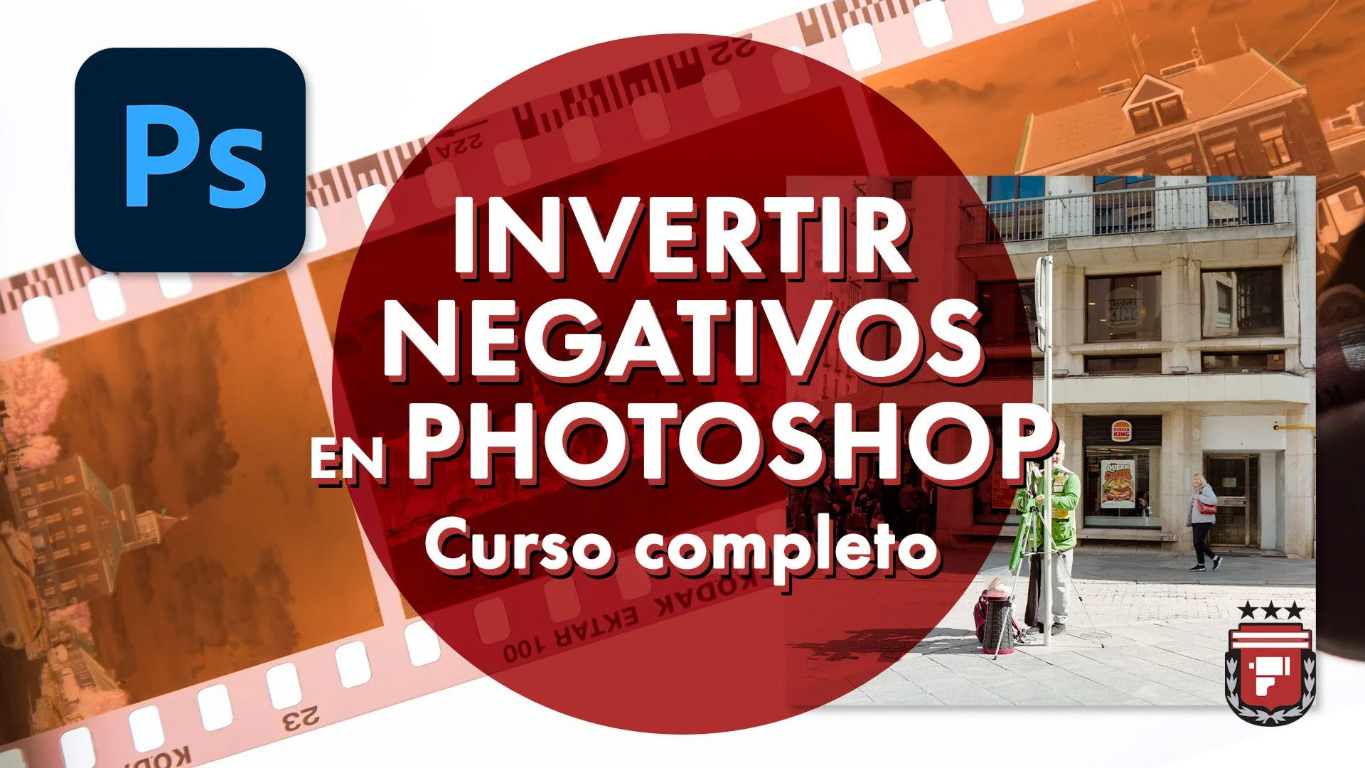 Invertir Negativos a Color en Photoshop