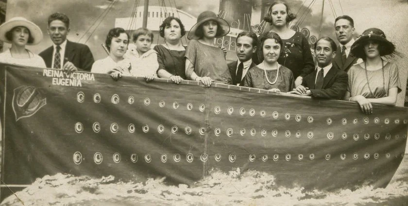 Exposición "¡Sube a bordo! Retratos al minuto”