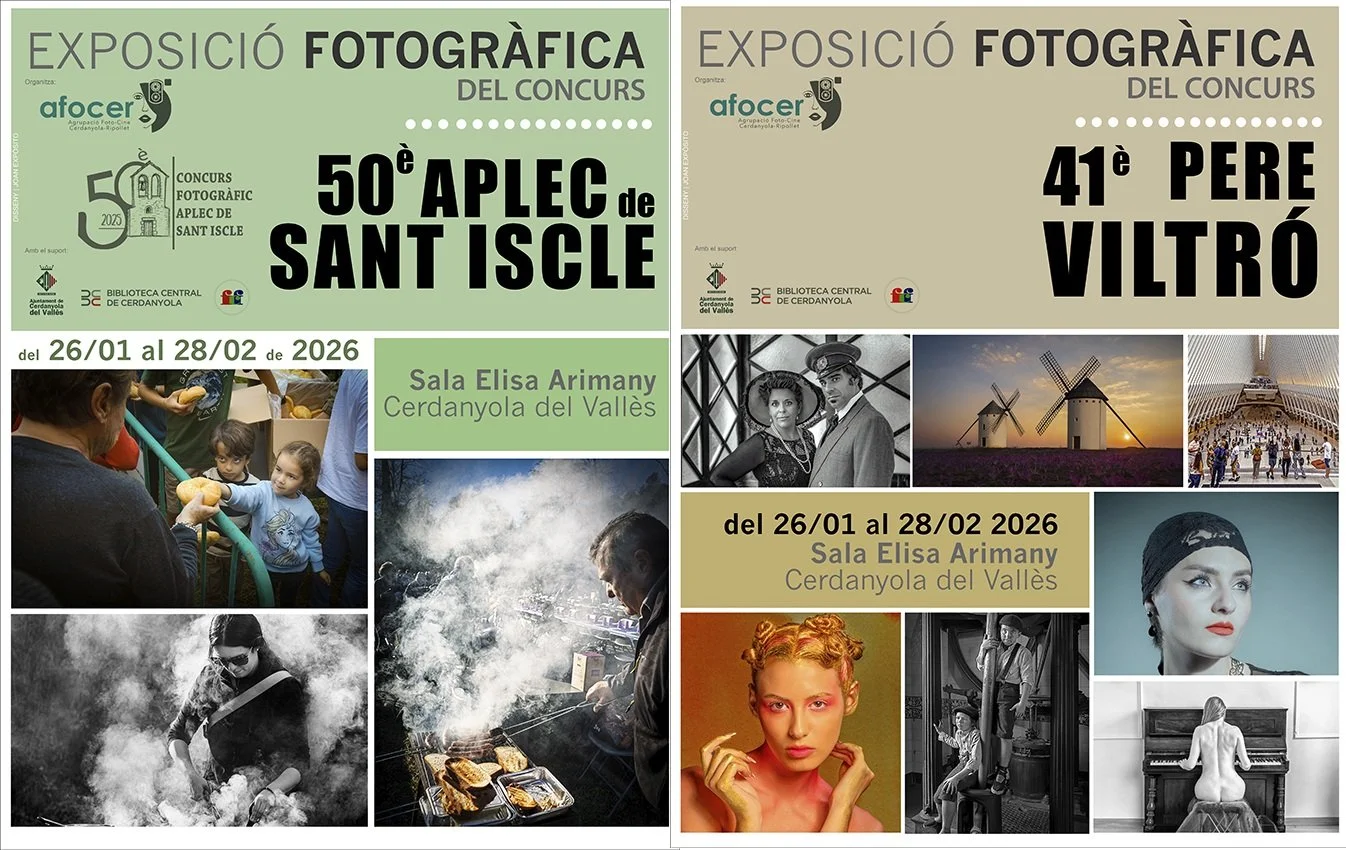 Exposición 50º Concurso Aplec de Sant Iscle · 41º Concurso Pere Viltró