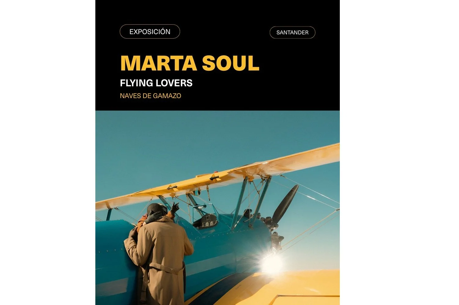 Exposición “Flying Lovers. Por amor al arte y la aeronáutica”, Marta Soul