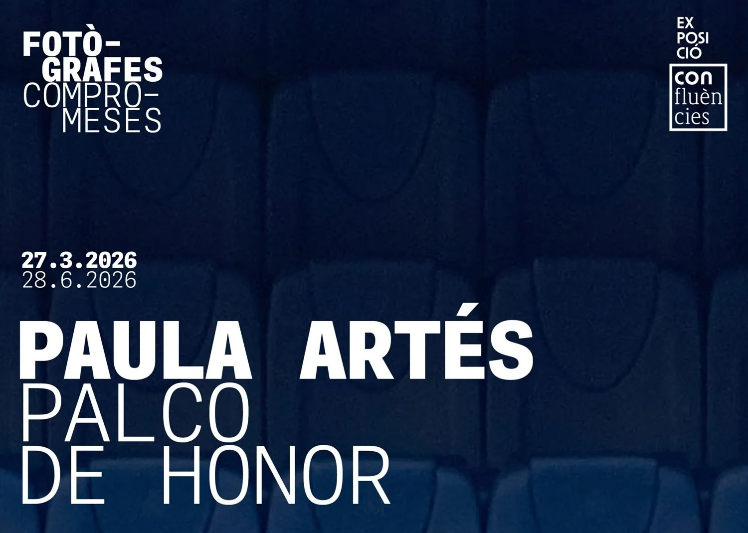 Exposición “Palco de honor”, de Paula Artés