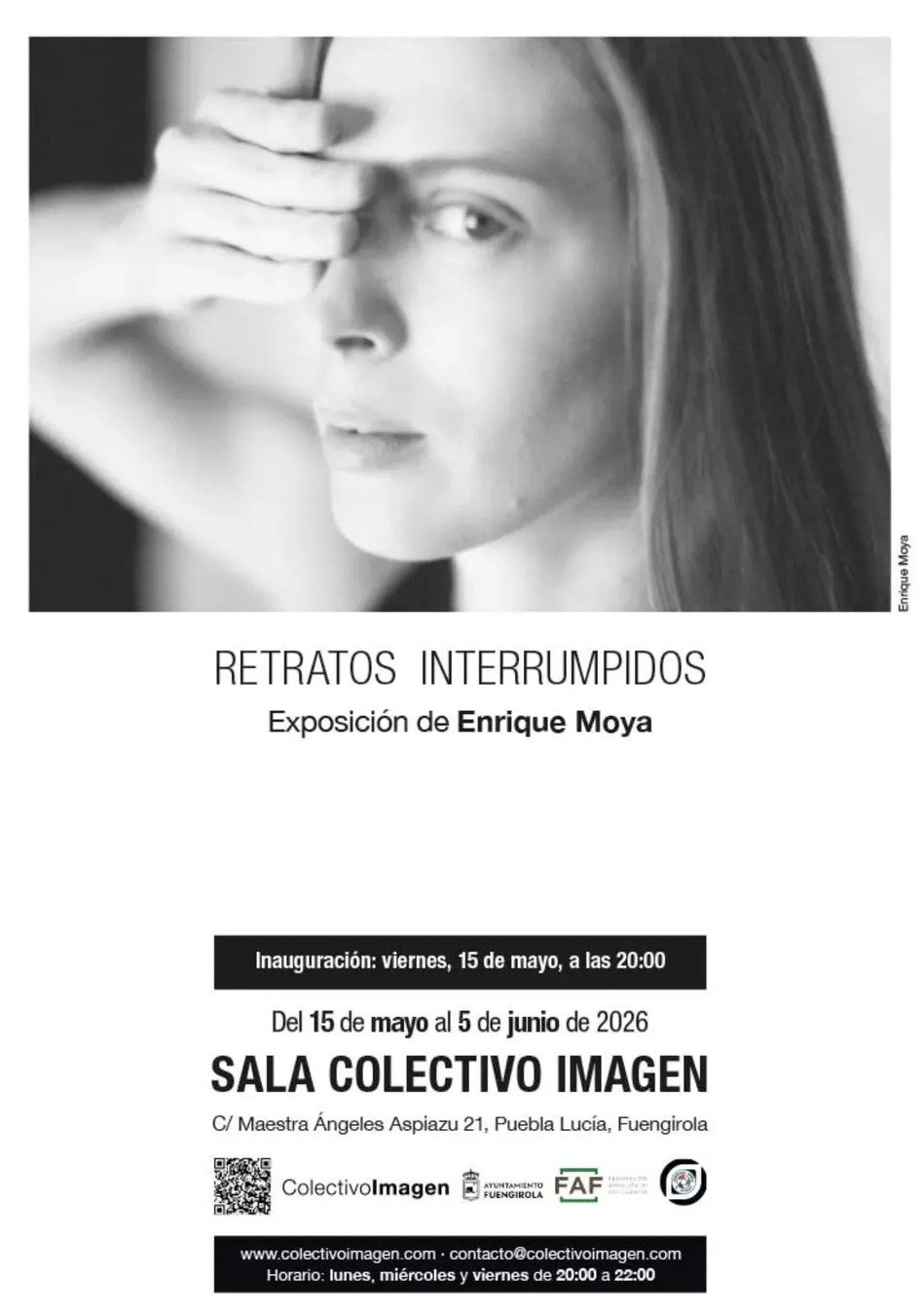 Exposición ‘Retratos interrumpidos’, de Enrique Moya