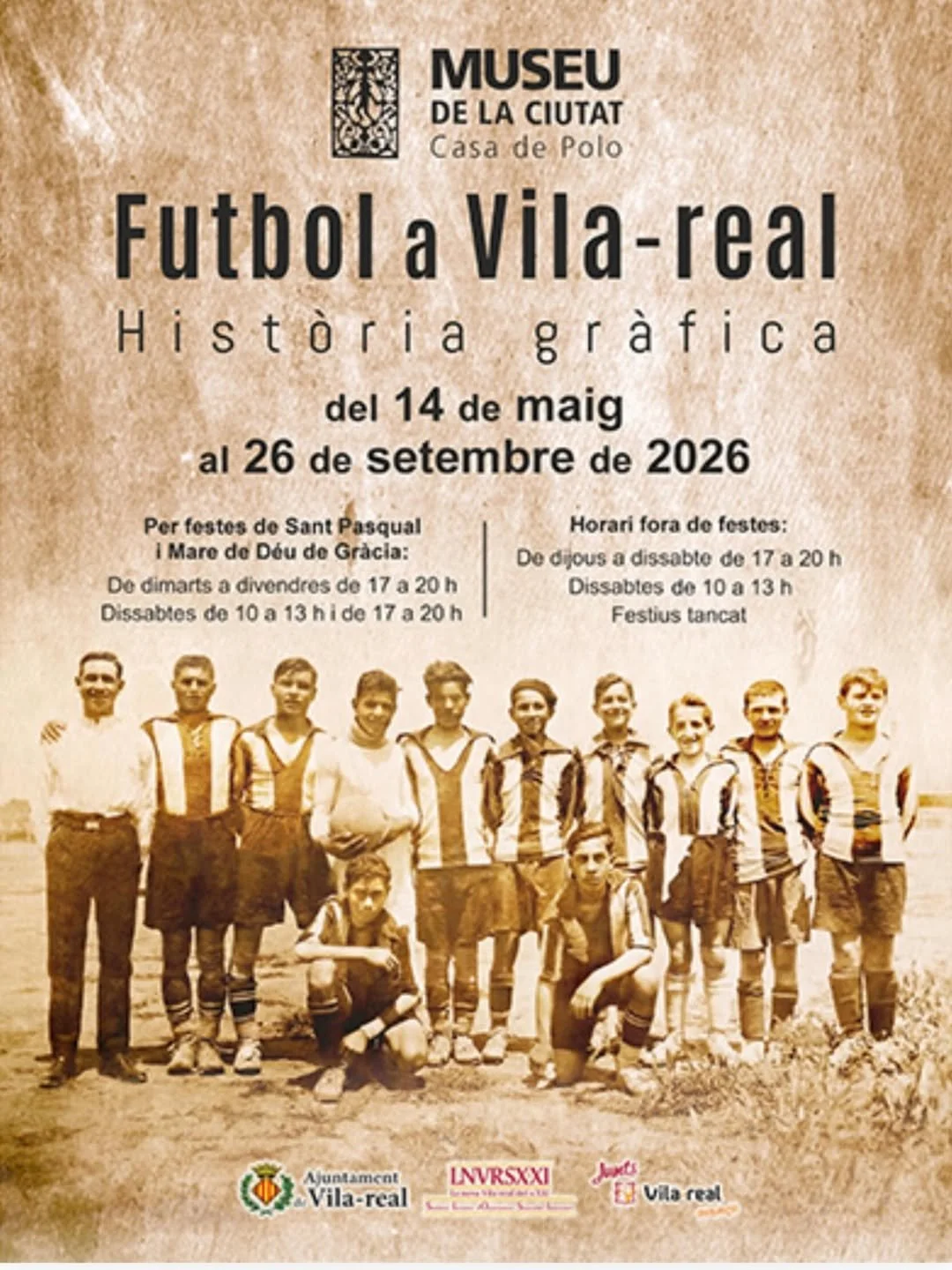 Exposición ‘Futbol a Vila-real. Història gràfica’