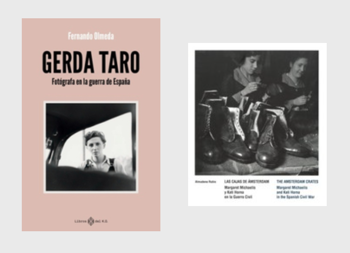 Presentación Margaret Michaelis, Kati Horna y Gerda Taro: Fotógrafas en guerra. Almudena Rubio y Fernando Olmeda