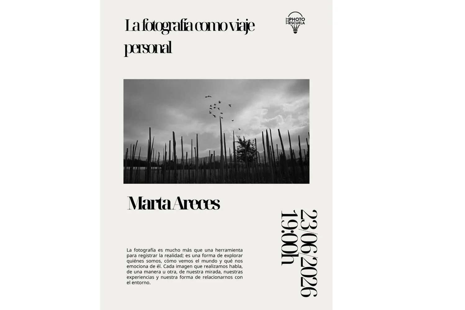 Charla con Marta Areces