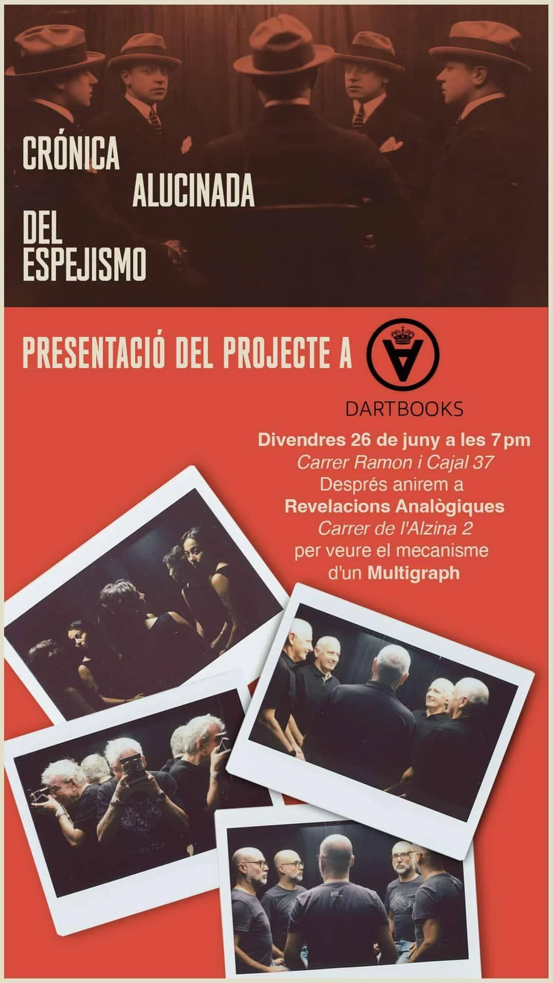 Presentación del proyecto ‘Crónica alucinada del espejismo’