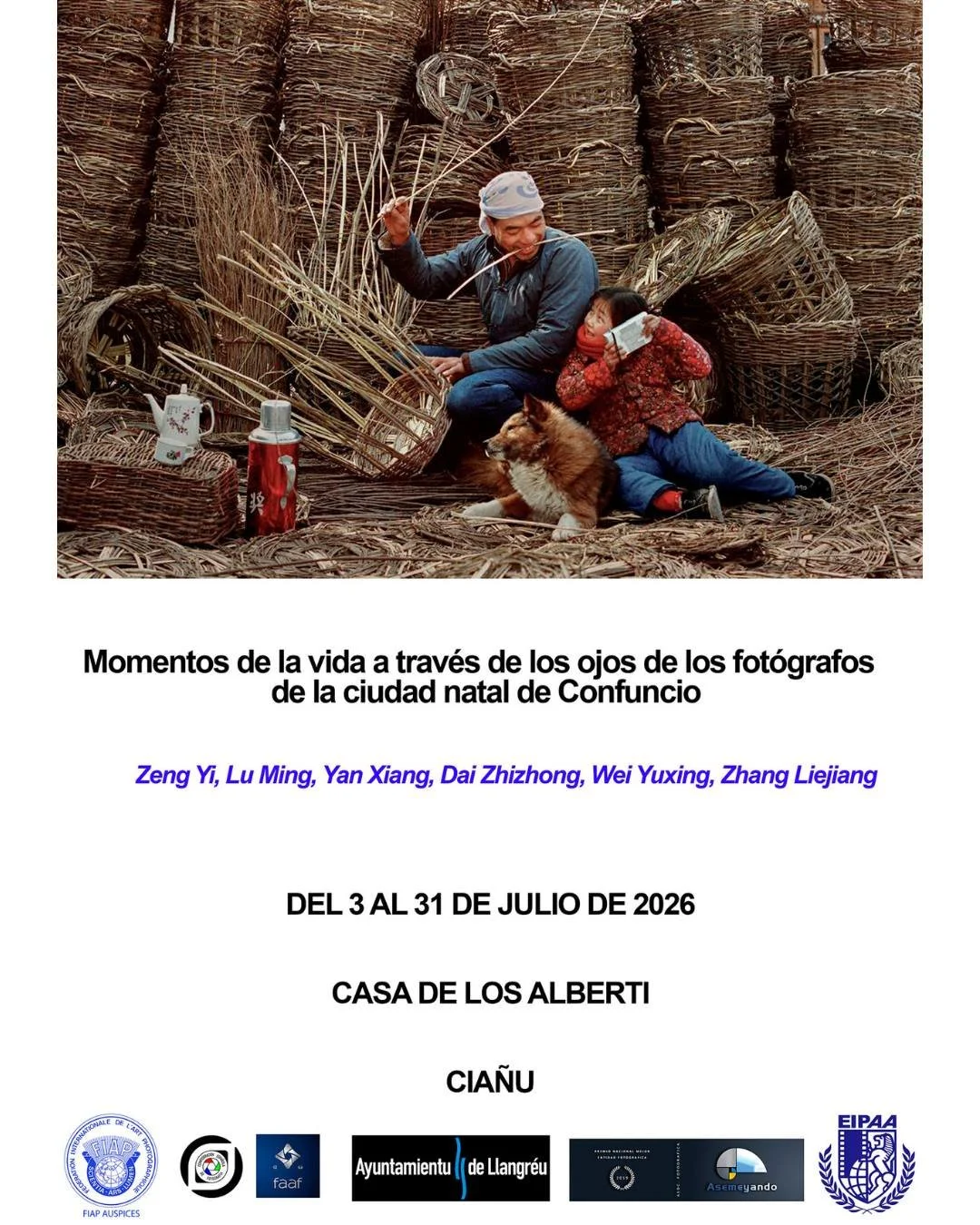 Exposición ‘Momentos de la vida a través de los ojos de los fotógrafos de la ciudad natal de Confucio’