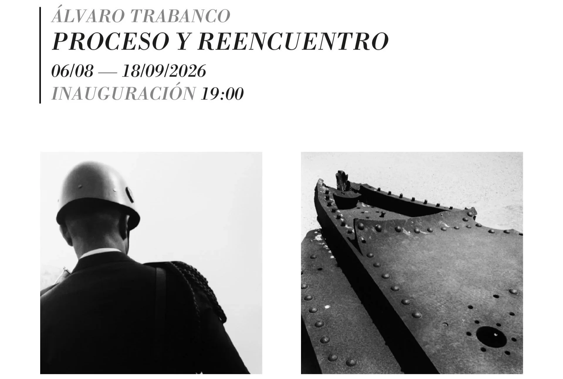 Exposición “Proceso y reencuentro”, de Álvaro Trabanco