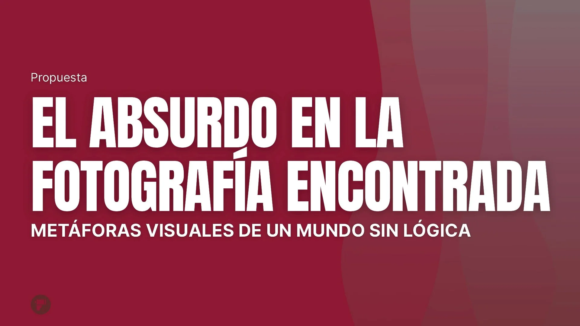 Tenemos proyecto! Hoy presentamos la idea