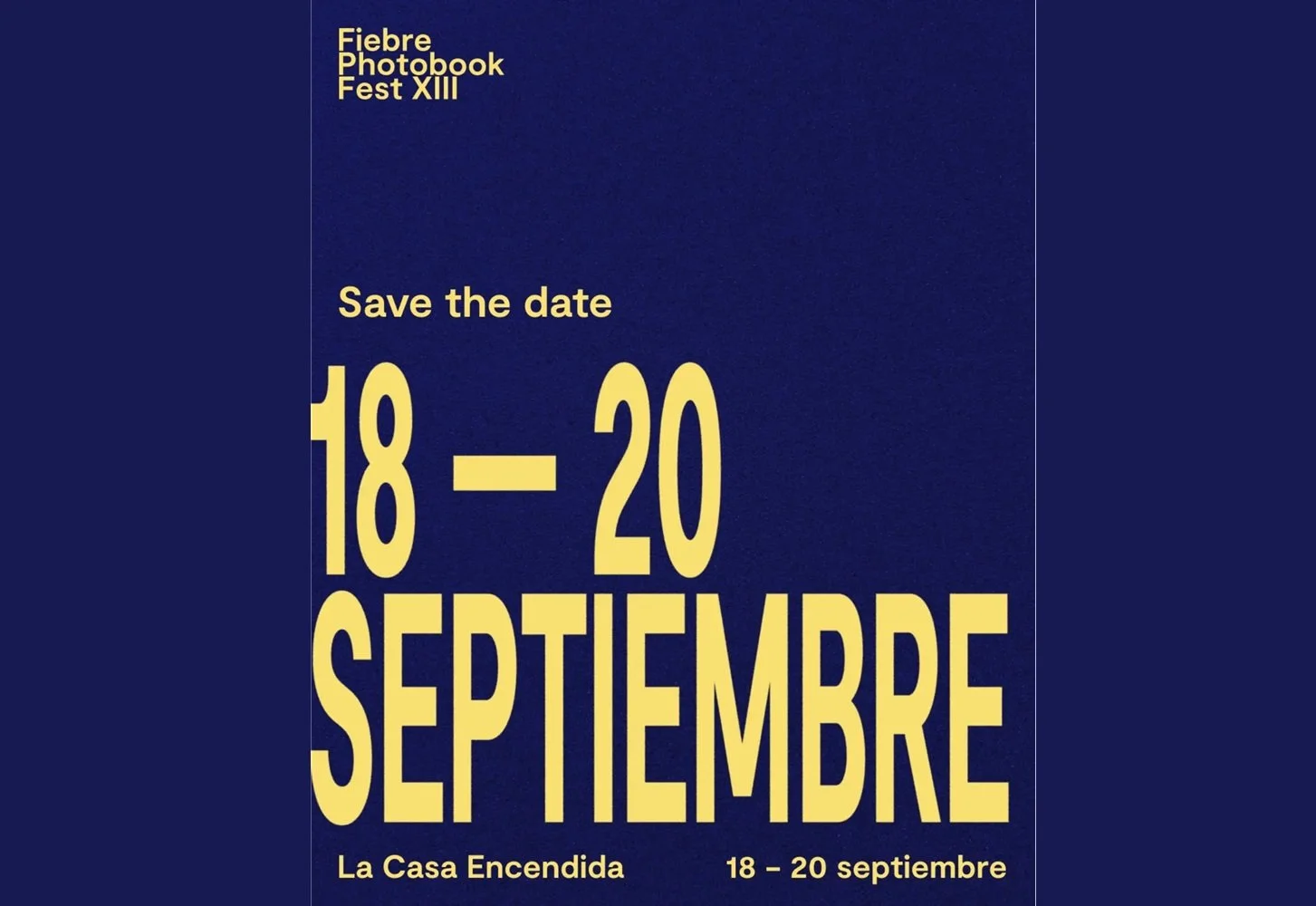 Fiebre Photobook Fest XIII