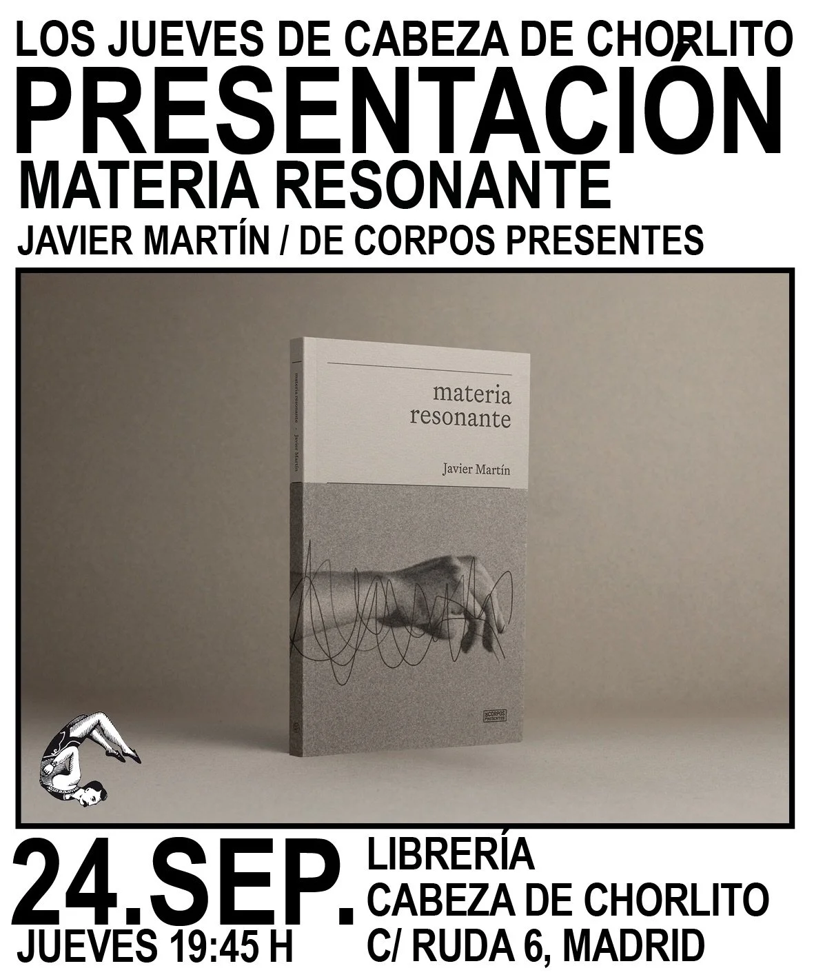 Presentación Fotolibro “Materia resonante"” de Javier Martín