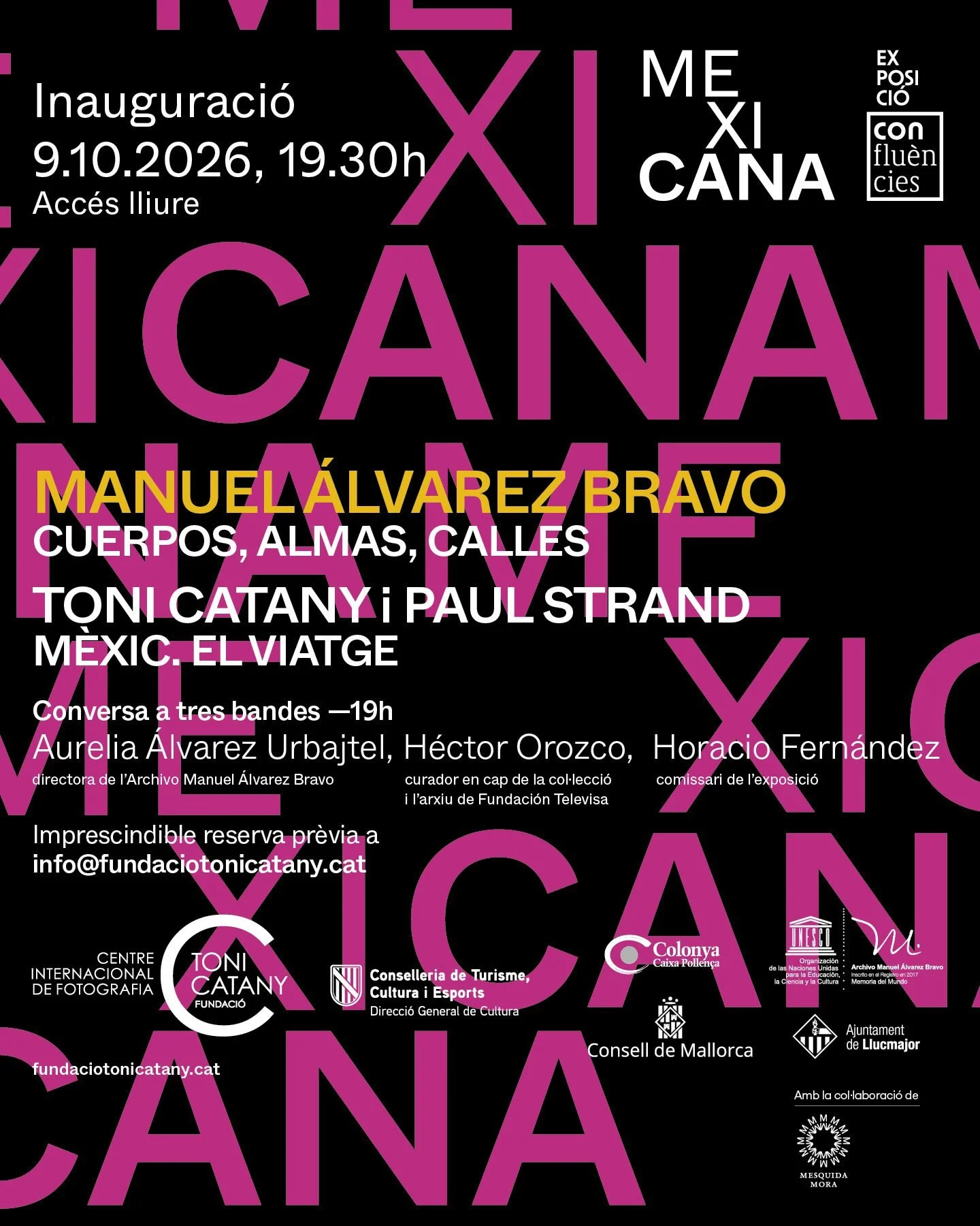 Charla ‘Aurelia Álvarez, Hector Orozco, Horacio Fernández: Conversación a tres bandas’