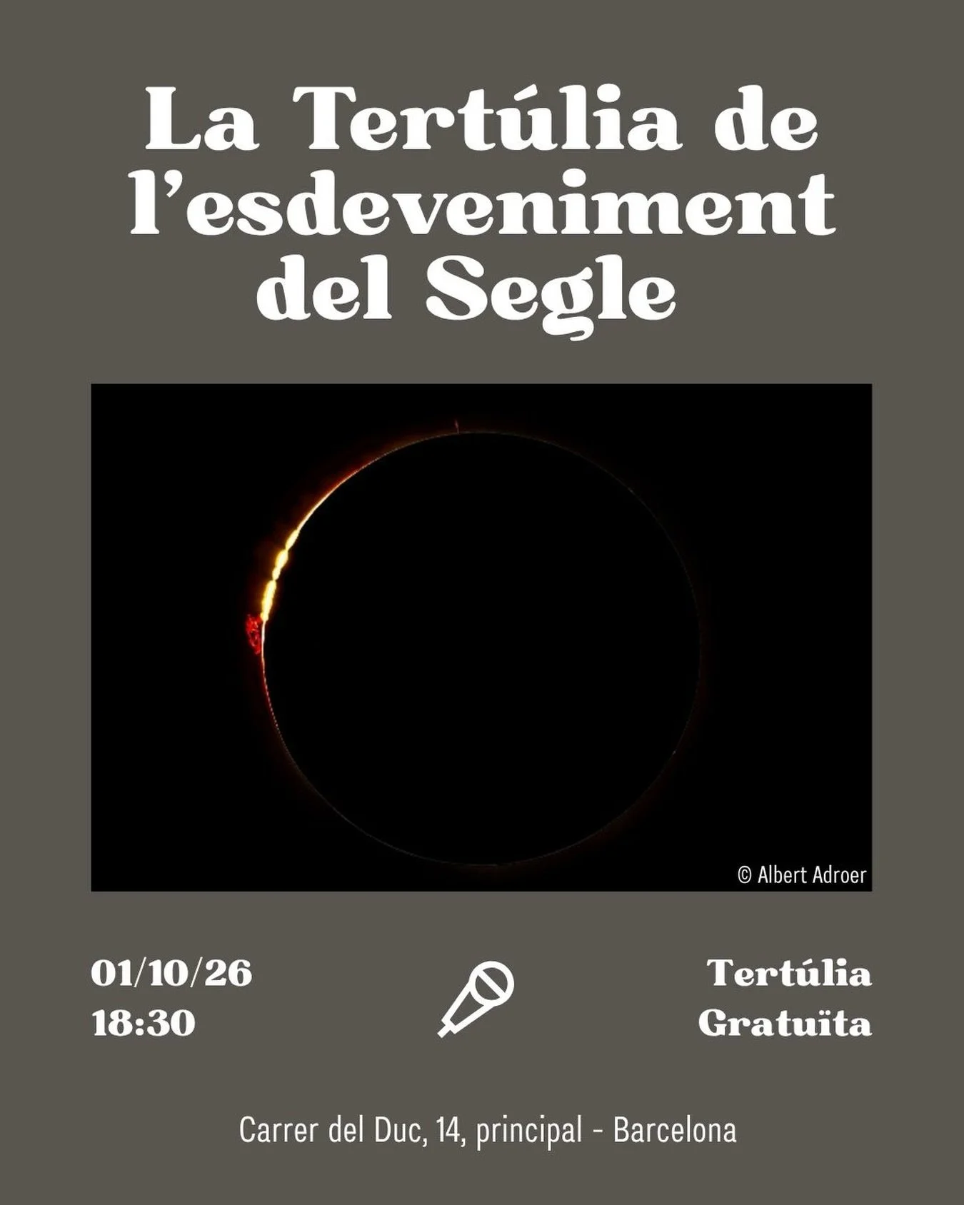 La tertulia del acontecimiento del siglo
