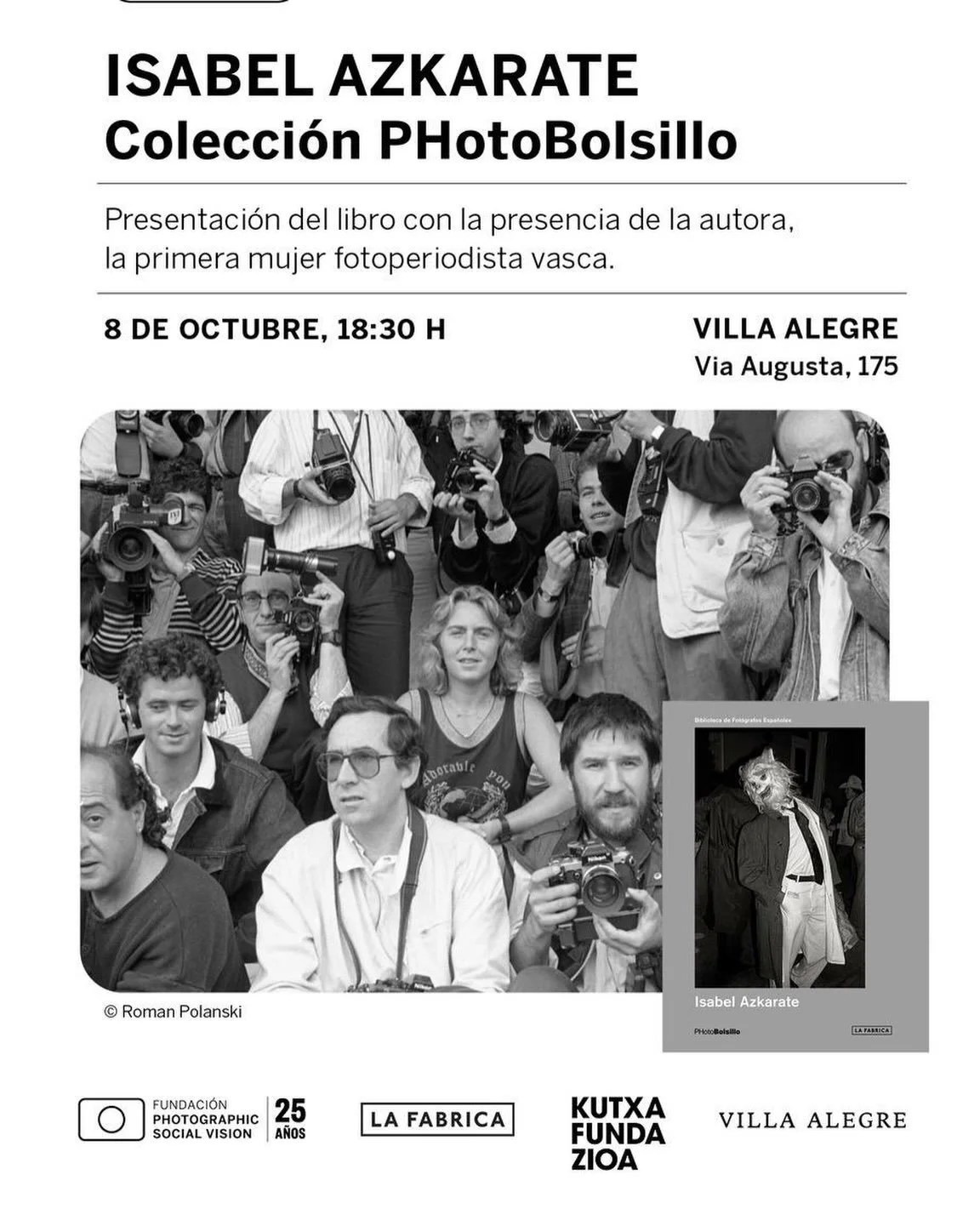 Presentación ‘Isabel Azkarate: Colección PHotobolsillo‘