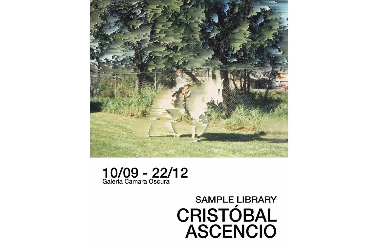 Exposición “Sample Library” de Cristóbal Ascencio