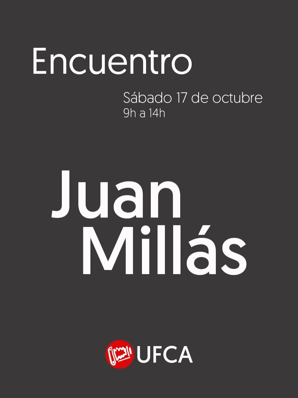 Encuentro con Juan Millás
