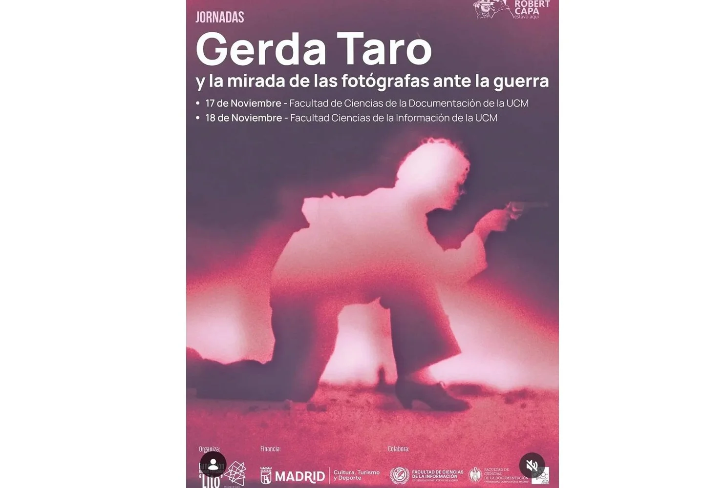 Jornadas Gerda Taro y la mirada de las fotógrafas ante la guerra
