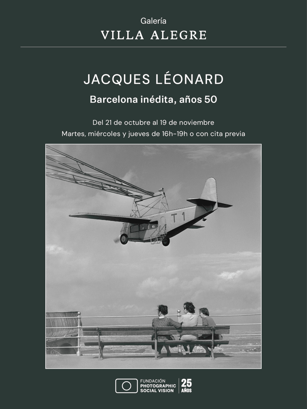Exposición ‘Jacques Léonard: Barcelona inédita, años 50‘